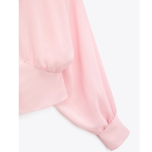 Zara Fitted waist flowy top - Picture 8 of 9